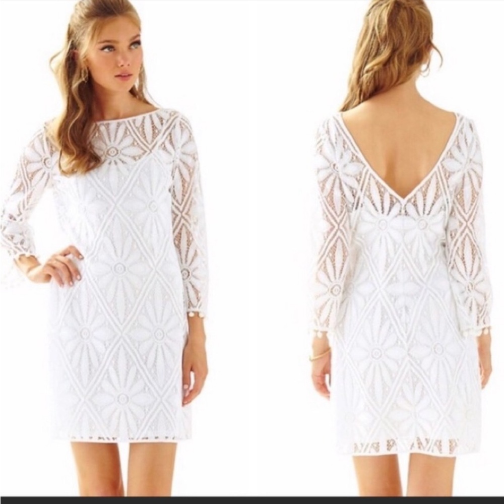 Lilly Pulitzer White Topanga Dress